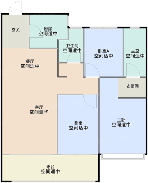 116平户型图